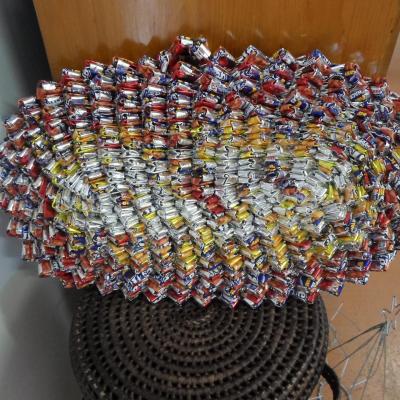 Art zulu recyclage de canettes