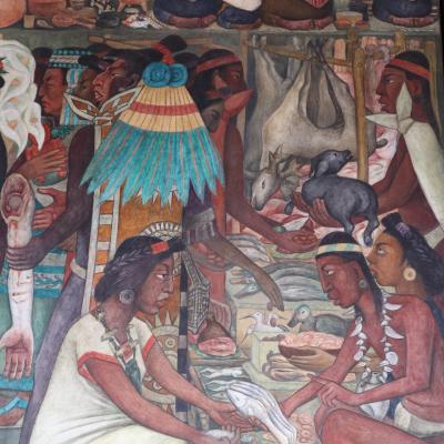 Fresque de Diego Rivera